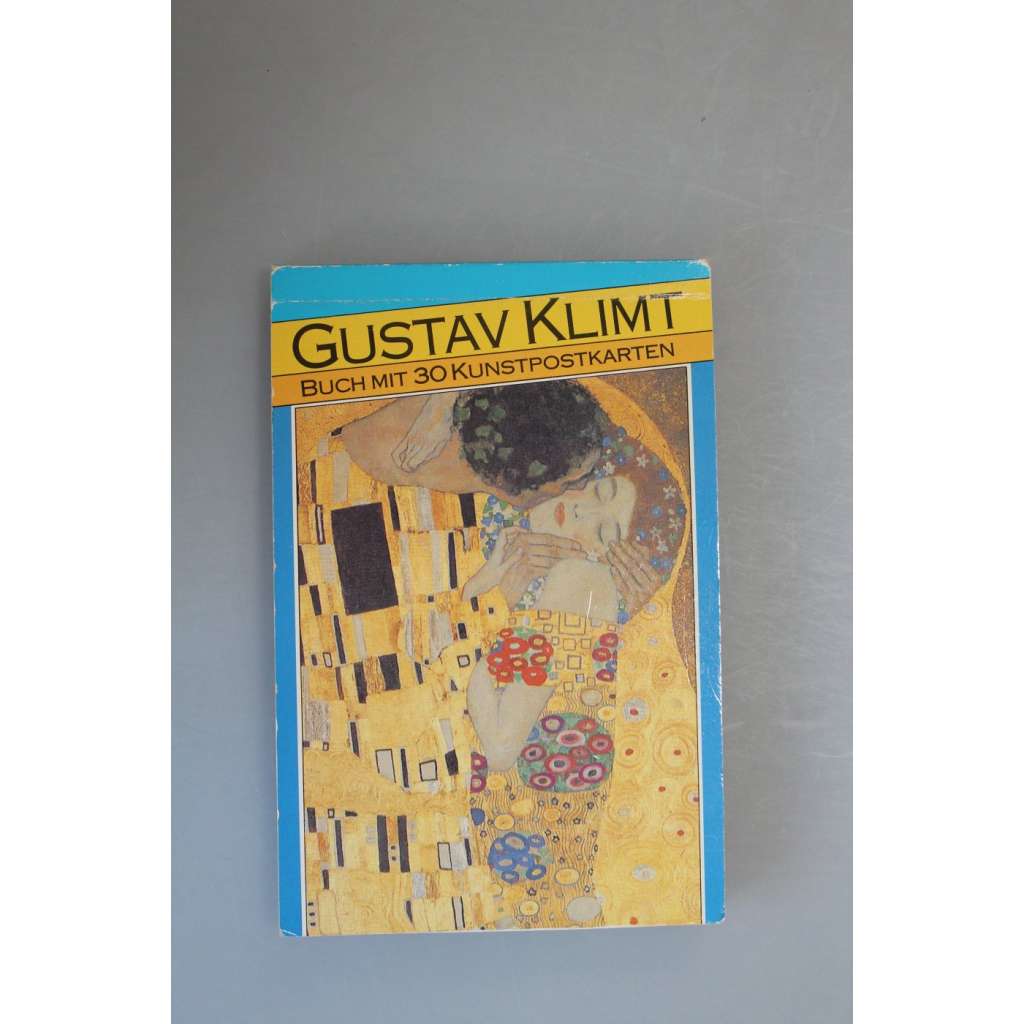 Gustav Klimt. Buch mit 30 Kunstpostkarten (Umělecké pohlednice, soubor pohlednic. secese, malířství)