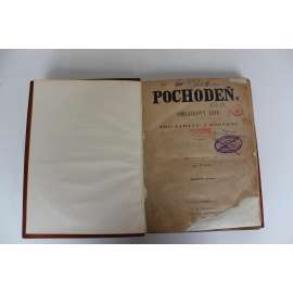 Pochodeň. Obrázkový list pro zábavu a poučení 1880-1881 (časopis, beletrie, mj. Thomas Payne, Italští socialisté, Karel Marx, Baruch de Spinoza, Myslivecký mládenec, Charles Darwin, Vojtěch Náprstek; vazba kůže)
