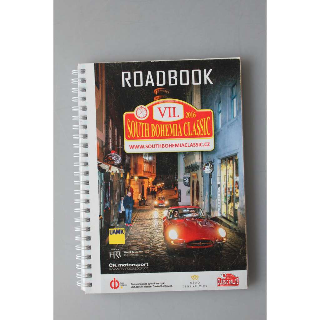 Roadbook. South Bohemia Classic 2016 (Automobilový závod, cestovní kniha)