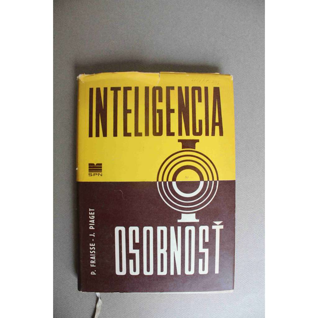 Inteligencia - osobnosť. Kapitoly z experimentálnej psychológie (Inteligence - ososbnost, psychologie)