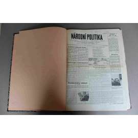 Národní politika 1980-1981, roč. XII.-XIII (časopis, měsíčník, politika, exil, mj. Stalinův vzestup a pád, Václav Benda, Památce Bohuslava Reynka, Vlasov, Vzpomínka na Katyn, Charta 77 na jaře 1980, M. R. Štefánik a ČSR)