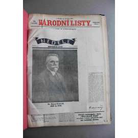 Národní listy 1929-1930 (přílohy, prosinec) (noviny, první republika, žurnalistika, mj. Karel Kramář, Julius Grégr, redakce Národní listy, Pod praporem sokolským, První pražské nádraží, Mladá Boleslav, Kolínsko, Královéhradecko)