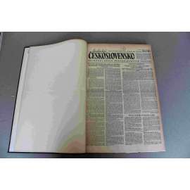 Svobodné Československo 1946, roč. II. (duben-červen) (noviny, deník, mj. K. H. Frank - proces, odsouzen k smrti, Národní podnik Baťa ve Zlíně, Památce prsidenta Roosevelta, Volby ČSR)