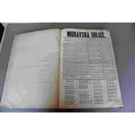 Moravská Orlice 1868, ročník VI. (noviny, žurnalistika, Morava, politika, mj. Události v Srbsku, Železnice z Brna do Něm. Brodu, Myšlenky o slavnosti Husově, Osvědčení poslanců moravských)