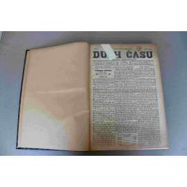 Duch Času. Orgán strany sociálně-demokratické 1906, roč. VIII. (noviny, Sociální demokracie, mj, Revoluce v Rusku, Boj o náboženství, Volba v Mor. Ostravě, Ke Kupkově výstavě, Mzdové hnutí horníků na Ostravsku -Karvinsku)