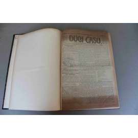 Duch Času. Orgán česko-slovanské sociálně-demokratické 1909, roč. XI. (noviny, Sociální demokracie, Morava, Slezsko, mj. 1. Máj, Emancipace až do konce, Marianské Hory, Diktatura cara Mikuláše II., Valašsko)