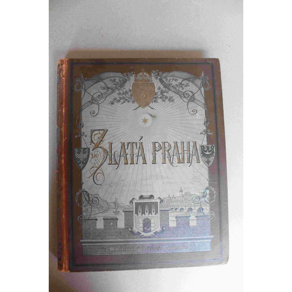 Zlatá Praha 1904, roč. XXI (časopis, kultura, poezie, beletrie, hudba, mj. J. Vrchlický - Pýcha, Naše země, A. Jirásek - Bratrstvo; V. Mrštík - Fragmenty; Antonín Dvořák mrtev; F. V. Krejčí - A. Dvořák; ilustrace Brožík, Marold, Mařák, Uprka, Panuška)