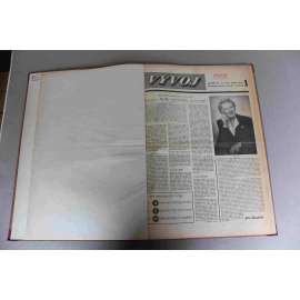 Vývoj 1948, roč. III. (leden-únor) (časopis, politika, kultura, mj. Paní Hana Benešová, O Marshallův plán, O jednotě Evropy, Pozemková revoluce pokračuje, Arcibiskup Beran)