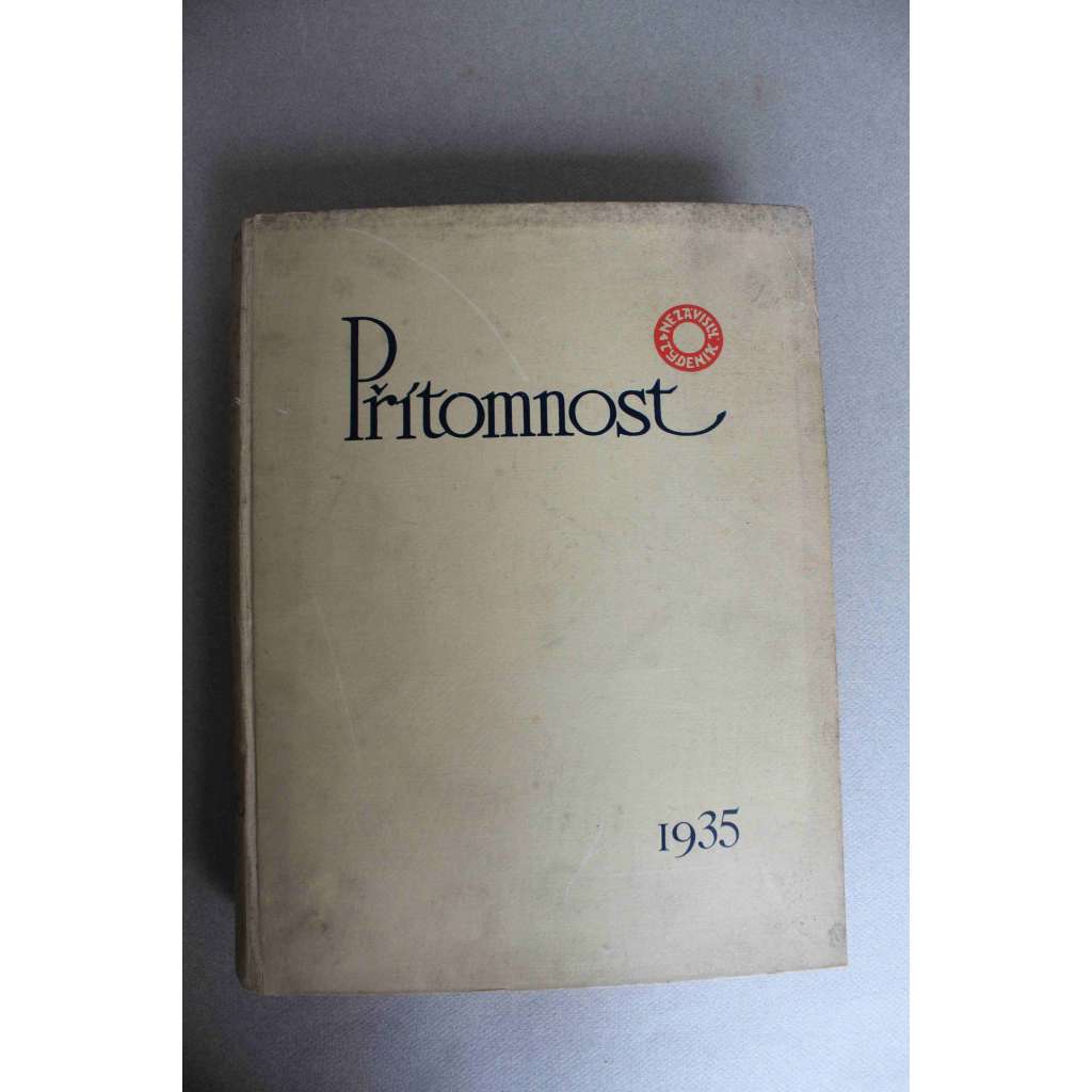 Přítomnost 1935, ročník XII (týdeník, první republika, mj. K. Čapek - O slovenské literatuře; B. Martinů - Přežila se opera?; K. Engliš - Rok devalvace; H. Ripka - Co chce od nás Polsko?)