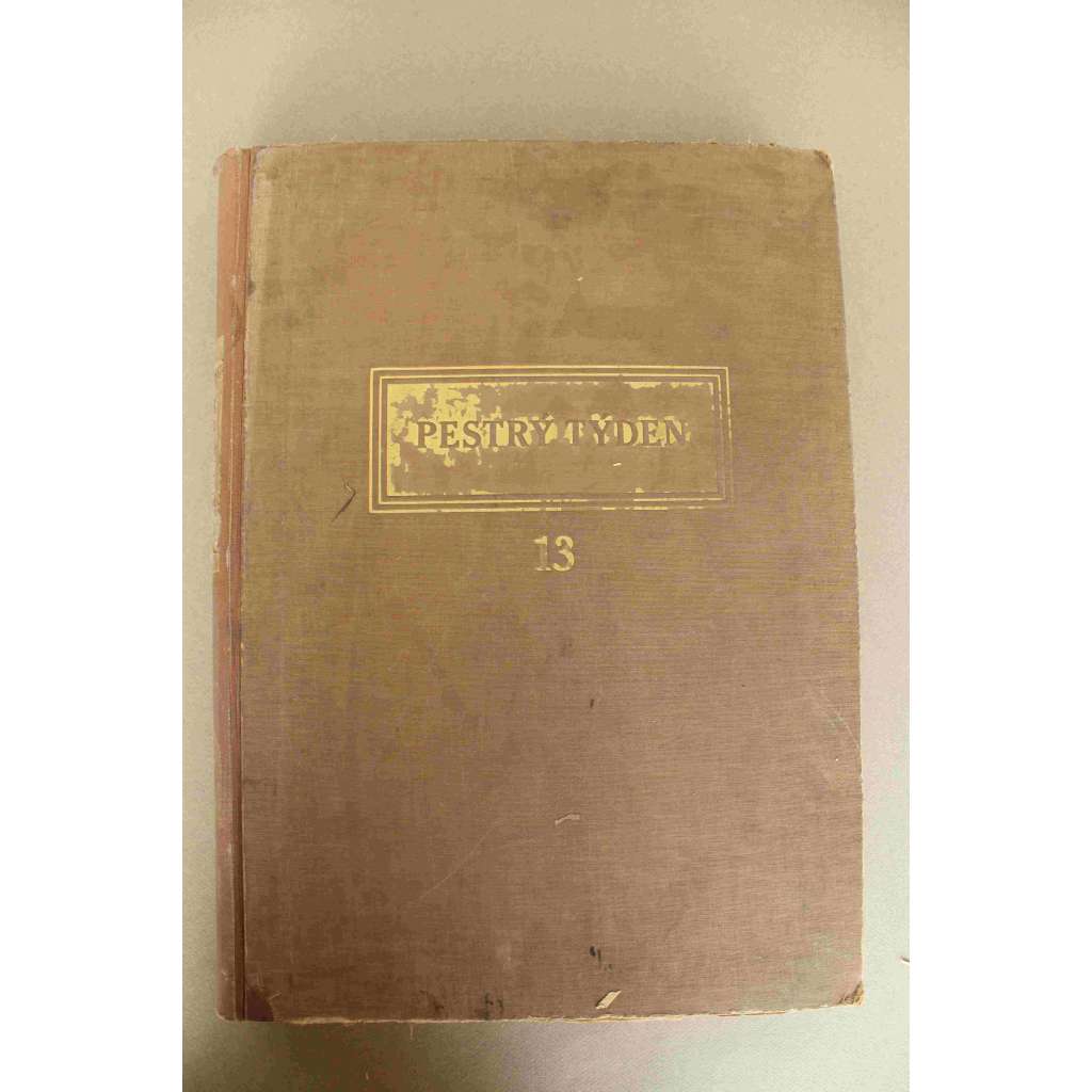 Pestrý týden 1938, roč. XIII (časopis, týdeník, první republika, mj. Stradivárky mistra Suka, Pohřeb primátora K. Baxy, Písek starý a mizející, Všesokolský slet, Mnichovská dohoda, Mobilisace)