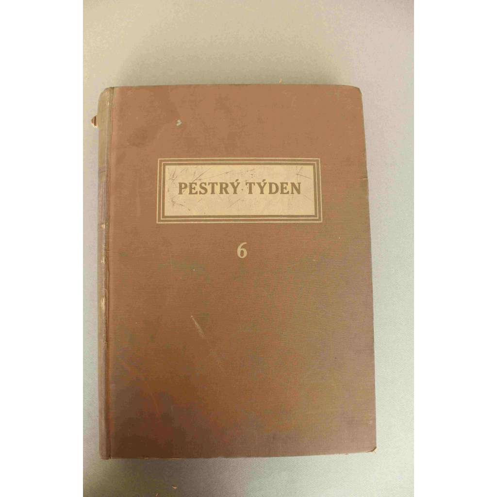Pestrý týden 1931, roč. VI. (časopis, týdeník, první republika, mj. Jarmila Novotná, Anna Sedláčková, Čtyřicet let s Al. Jiráskem, Dětský pokoj [Adolf Loos], Tajnosti rakouského gen. štábu, Navštivte Pardubice a jejich výstavu sportu)