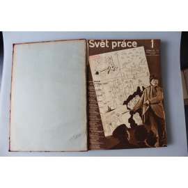 Svět práce 1934, roč. II. (časopis, čtrnáctideník, mj. L. Linhart - Pětiletka filmu v SSSR, Rašínův odkaz a co se za tím skrývá, Životy bez ceny, DR. Beneš na cestách, Lindberghovo baby)