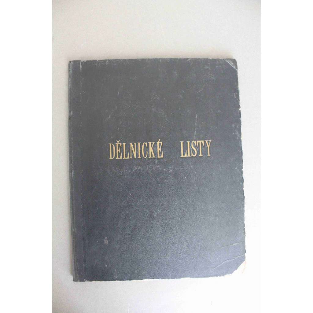 Dělnické listy. Časopis k ochraně zájmů dělnických a hájení pravdy 1894, roč. V. (leden-červenec) (noviny, deník, Rakousko Uhersko, mj. Protestní schůze, Březnové vzpomínky 1848, Dr. Lueger, Bída proletáře)