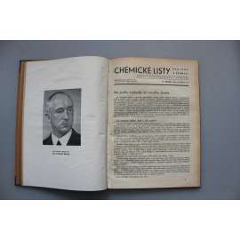 Chemické listy pro vědu a průmysl 1945. roč. 34 (časopis, chemie, mj. O některých reakcích hafnia, O. Wichterle - Chlorkrotylovaný acetoooctan a jeho cyklisace kyselinou sírovou) Chemické listy pro vědu a průmysl 1945. roč. 34 (časopis, chemie, mj. O některých reakcích hafnia, O. Wichterle - Chlorkrotylovaný acetoooctan a jeho cyklisace kyselinou sírovou)