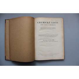 Chemické listy pro vědu a průmysl 1944. roč. 28 (časopis, chemie, mj. Přspěvek k analyse ftaloplastů, O protiproudném vyluhování, O názvosloví uhlohydrátů, Chromatografická analysa) Chemické listy pro vědu a průmysl 1944. roč. 28 (časopis, chemie, mj. Přspěvek k analyse ftaloplastů, O protiproudném vyluhování, O názvosloví uhlohydrátů, Chromatografická analysa)