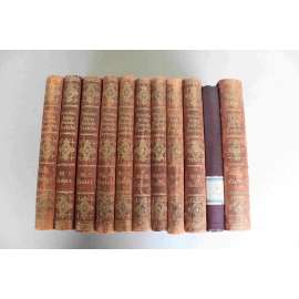 Dějiny národu českého v Čechách a v Moravě 11 svazků (historie, české dějiny, mj. Přemyslovci, Svatý Václav, Vratislav II., Lucemburkové, Karel IV, Jiří z Poděbrad, Jagellonci; polokožená vazba - vazba kůže) Dějiny národu českého v Čechách a v Moravě 11 svazků (historie, české dějiny, mj. Přemyslovci, Svatý Václav, Vratislav II., Lucemburkové, Karel IV, Jiří z Poděbrad, Jagellonci; polokožená vazba - vazba kůže)