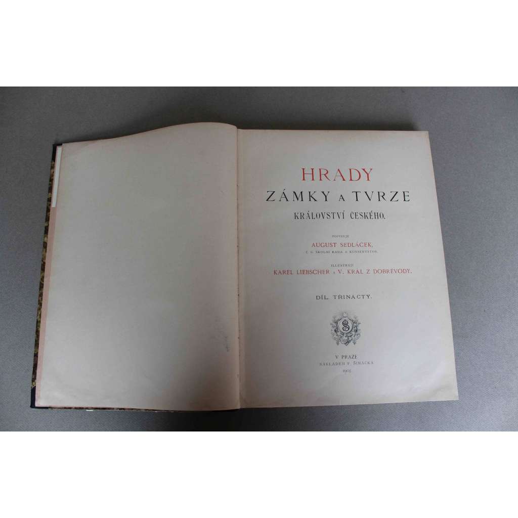 Hrady, zámky a tvrze Království českého - díl XIII, Plzeňsko a Loketsko (architektura, historie, mj. Přimda, Loket, Bezdružice, Lopata, Haunštein. Kaceřov, Bečov, Hertenberk)