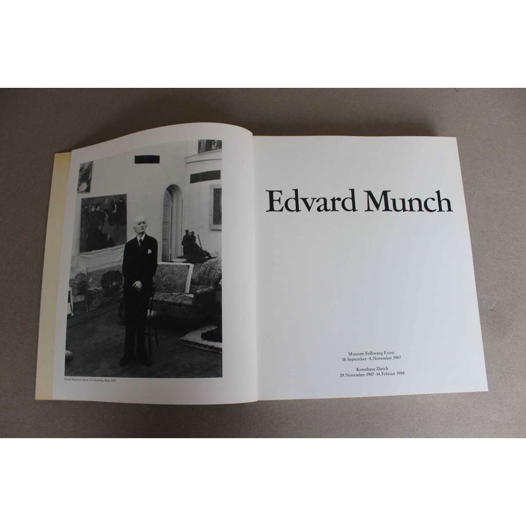 Edvard Munch 1863-1944 (výstavní katalog, malířství, expresionismus)