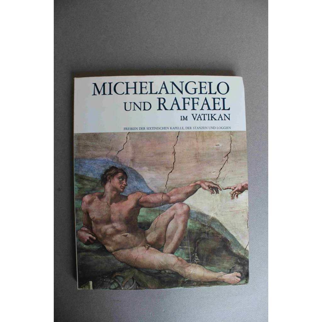 Michelangelo und Raffael im Vatikan. Fresken der sixtinischen Kapelle, der Stanzen und Loggien (Michelangelo a Rafael ve Vatikánu; malířství, Sixtinská kaple, mj. Botticelli, Perugino, Signorelli, Rosselli)