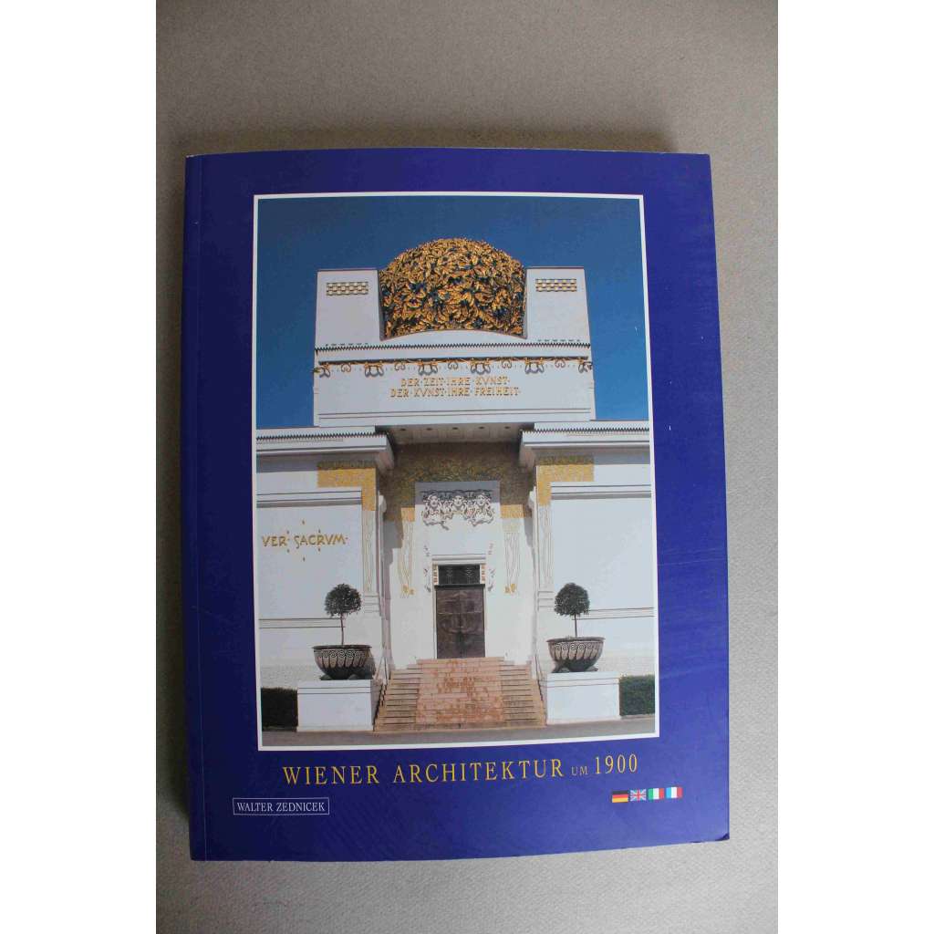 Wiener Architektur um 1900 (Vídeňská architektura kolem roku 1900, secese, mj. Josef Hoffmann, Otto Wagner, Jože Plečnik, Josef M. Olbrich, Friedrich Ohmann)