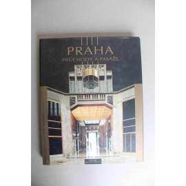 Praha. Průchody a pasáže (architektura, mj. Pasáž Lucerna, Pasáž Rokoko, Pasáž Koruna, Pasáž paláce Fénix, Pasáž Merkur; fotografie Petr Zhoř, Pavel Štecha)