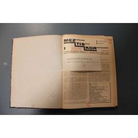 Mezinárodní tisková korespondence pro politiku, hospodářství a dělnické hnutí 1935 (časopis, týdeník, politika, mj. Rákosiho život je stále ještě ohrožen, Hitlerova justice na pranýři, Krachující Německo, Olympiada Hitlerova fašismu)