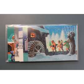 Vojtěch Kubašta. Soubor 10 ks pohlednic (80. léta nakladatelství Pressfoto) Vánoční pohlednice