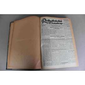 Robotnické noviny 1927, roč. XXIV. (červenec-prosinec) (noviny, deník, první republika, Slovensko, mj. Zborovské oslavy, Robotnícka Olympiada, Hlinkiáda, Bratislavský prejav, ludáci a Tukovci, Trocky, Zinovjev, Kamenev vylúčení z KSSS)