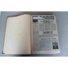 Robotnické noviny 1935, roč. 32 (leden-březen) (noviny, deník, první republika, Slovensko, mj. Rozpory medzi Lavalom a Mussolinim, Hitler sa bojí výsledku saarskeho plebisticu, Porady Malej dohody v Lublani, Pozadie Goeringovej varšavskej cesty) Robotnické noviny 1935, roč. 32 (leden-březen) (noviny, deník, první republika, Slovensko, mj. Rozpory medzi Lavalom a Mussolinim, Hitler sa bojí výsledku saarskeho plebisticu, Porady Malej dohody v Lublani, Pozadie Goeringovej varšavskej cesty)