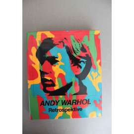 Andy Warhol. Retrospektive (Retrospektiva, výstavní katalog, Pop-Art, mj. Coca Cola, Marilyn, Mao, Mickey Mouse)