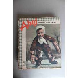 Ahoj. Ilustrovaný týdeník mladých 1939, roč. VII. (časopis, film, beletrie, kultura, mj. Modrooký caballero, Cowboy Cary Cooper, Stín mrtvého muže, Nový Sherlock Holmes, Zločin v pralese) HOL