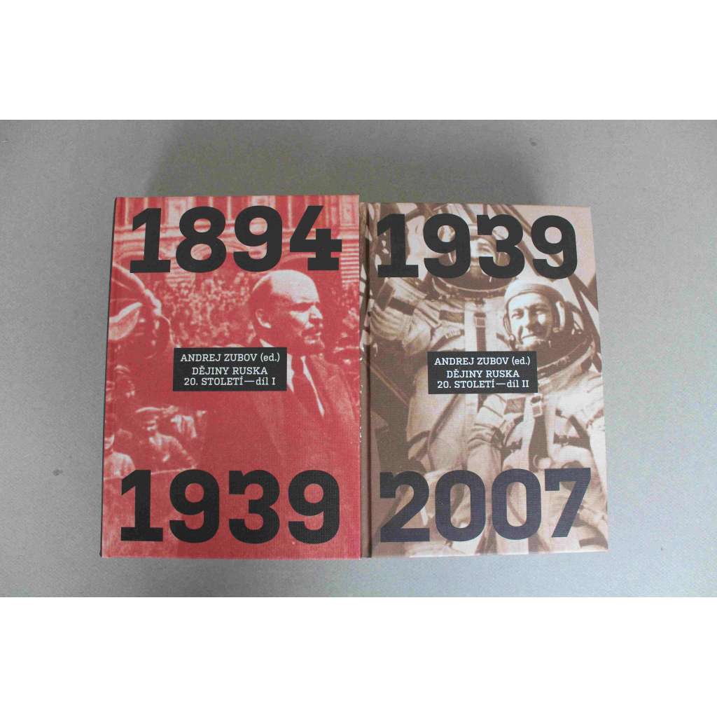 Dějiny Ruska 20. století. Díl I.-II., 1894-1939, 1939-2007 (Rusko, historie, mj. Car Mikuláš II., první světová válka, Občanská válka, Lenin, Stalin, druhá světová válka, Chruščov, Brežněv, Gorbačov, Jelcin, Putin)