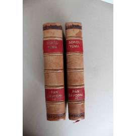 Pan Závodní (sociální román; 3 díly ve 2 svazcích; Ostravská trilogie; Ostrava; polokožená vazba - vazba kůže)