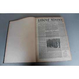 Lidové noviny 1941, roč. 49 (listopad-prosinec) (protektorát, deník, druhá světová válka, mj. Nepřítel na Krymu na úplném útěku, Sevastopol, Leningrad, Zvláštní audience u Vůdce [Hitler], Finové obsadili Hanko, Útok na Pearl Harbor - Japonsko)