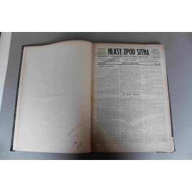 Hlasy zpod Sitna. Spoločenský týždenník pre Banskú Štiavnicu a okolie 1927-1928, roč. VI.-VII (časopis, týdeník, Slovensko, mj. Maďarská tannenberská reč, 28. október, O Lužických Srboch, Slováci - Česi!, 10. výročie ČSR)