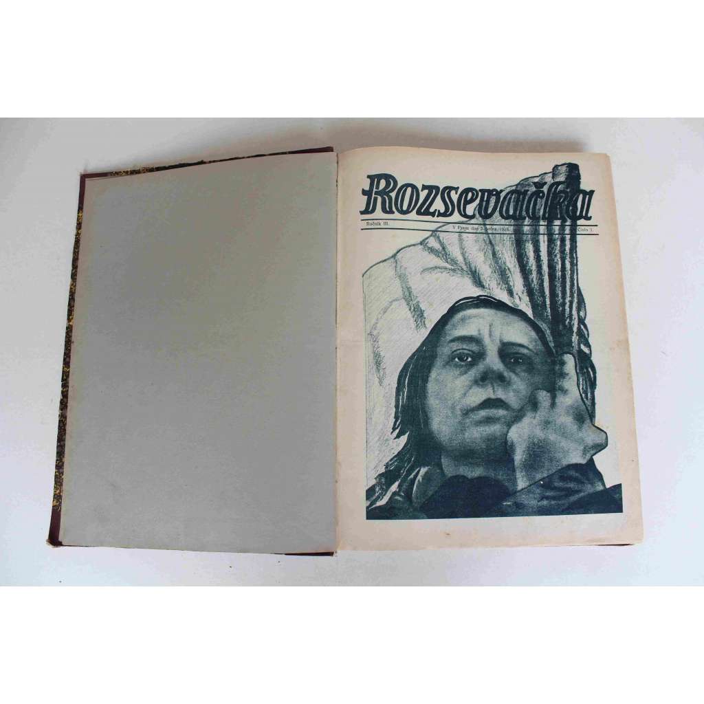 Rozsévačka 1928, roč. III. (týdeník, politika, první republika, mj. Boje dělnické třídy, Lenin-Liebknecht-Luxemburgová; Žena v sovietskom Rusku, L. N. Tolstoj, Rudý den v Berlíně)