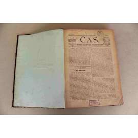 Čas. List věnovaný veřejným otázkám 1903, ročník XVI [noviny, deník realistů - Herben, Masaryk, Cyril Dušek ad., mj. Krise v Maroku, Persekuce Čechů v Teplicích, Mladočeši, Výstava v Třebíči, Život český na Liberecku) Čas. List věnovaný veřejným otázkám 1903, ročník XVI [noviny, deník realistů - Herben, Masaryk, Cyril Dušek ad., mj. Krise v Maroku, Persekuce Čechů v Teplicích, Mladočeši, Výstava v Třebíči, Život český na Liberecku)