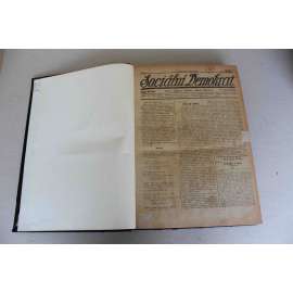 Sociální Demokrat; Komunista 1920-1921, roč. II./I. (noviny, deník, první republika, mj. Podstata revoluce, Klofáčova práce pro republiku, Pravda o sovětovém Rusku, Co je marxism, Lenin)
