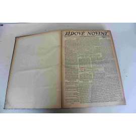 Lidové noviny 1922, roč. 30 (leden-březen) (deník, první republika, mj. K. Čapek - Továrna na absolutno, Zestátnění Moravského Krasu, Maďaři a Němci na Slovensku, Papež zemřel [Benedikt XV.], R. těsnohlídek - Kus žebroty)