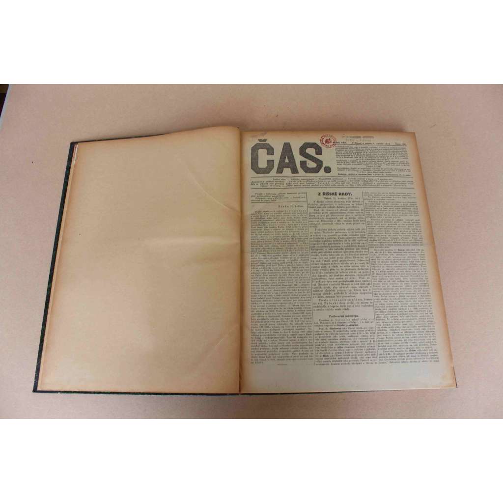 Čas. List věnovaný veřejným otázkám 1912, roč. XXVI (červen) (noviny, deník realistů - Herben, Masaryk, Dušek, mj. Volby v Belgii, Válka Itálie s Tureckem, J. J. Rousseau, Prof. Masaryk v Kopřivnici) Čas. List věnovaný veřejným otázkám 1912, roč. XXVI (červen) (noviny, deník realistů - Herben, Masaryk, Dušek, mj. Volby v Belgii, Válka Itálie s Tureckem, J. J. Rousseau, Prof. Masaryk v Kopřivnici)