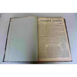 Svobodné noviny 1945, roč. 1 (říjen-prosinec) (deník, pův. Lidové noviny, druhá světová válka, mj. Těšínska se nevzdáme, Norimberský proces [Hess, Göring], Odsun Němců, Vzpomínka na čs. letce za války, 28. říjen, Rudá armáda opouští Prahu)