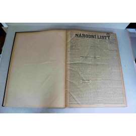 Národní listy 1923, roč. 63 (květen-červen) (noviny, deník, první republika, mj. První květen, Anglie a Maďaři, Maršál Foch na bojišti královéhradeckém, Volební reforma v Itálii [Mussolini], O reparace, Řecko-turecký spor)