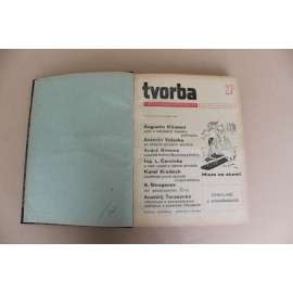 Tvorba. Týdeník pro kulturu a politiku 1948, roč. XVII (časopis, komunismus, mj. Papež Pius XII. píše německým biskupům o Sudetech, Socialistický realismus, K 30. výročí republiky, Dílo a osobnost Edvarda Beneše [úmrtí])