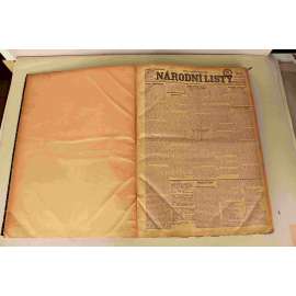 Národní listy 1925, roč. 65 (březen-duben) (noviny, deník, první republika, mj. Prudký útok německých nacionálů, O národnostních poměrech na Podkarpatské Rusi, Rozprava o Národní bance, Atentát v Sofijské katedrále, Mussolini pro silnou armádu) Národní listy 1925, roč. 65 (březen-duben) (noviny, deník, první republika, mj. Prudký útok německých nacionálů, O národnostních poměrech na Podkarpatské Rusi, Rozprava o Národní bance, Atentát v Sofijské katedrále, Mussolini pro silnou armádu)