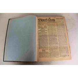 Duch Času. Časopis Československé sociální demokracie pro Moravu a Slezsko 1920, roč. XXII. (Sociální demokracie, první republika, mj. Těšínsko, Divoký útěk Poláků, Rusko-polská válka, Ministr Engiš o finanční situaci republiky)