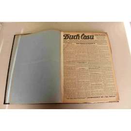 Duch Času. Časopis Československé sociální demokracie pro Moravu a Slezsko 1929, roč. XXXI (Sociální demokracie, první republika, mj. Družstevní Ostravsko, Jan Hus či sv. Václav?, Proces s dr. Tukou, Naše reparace)