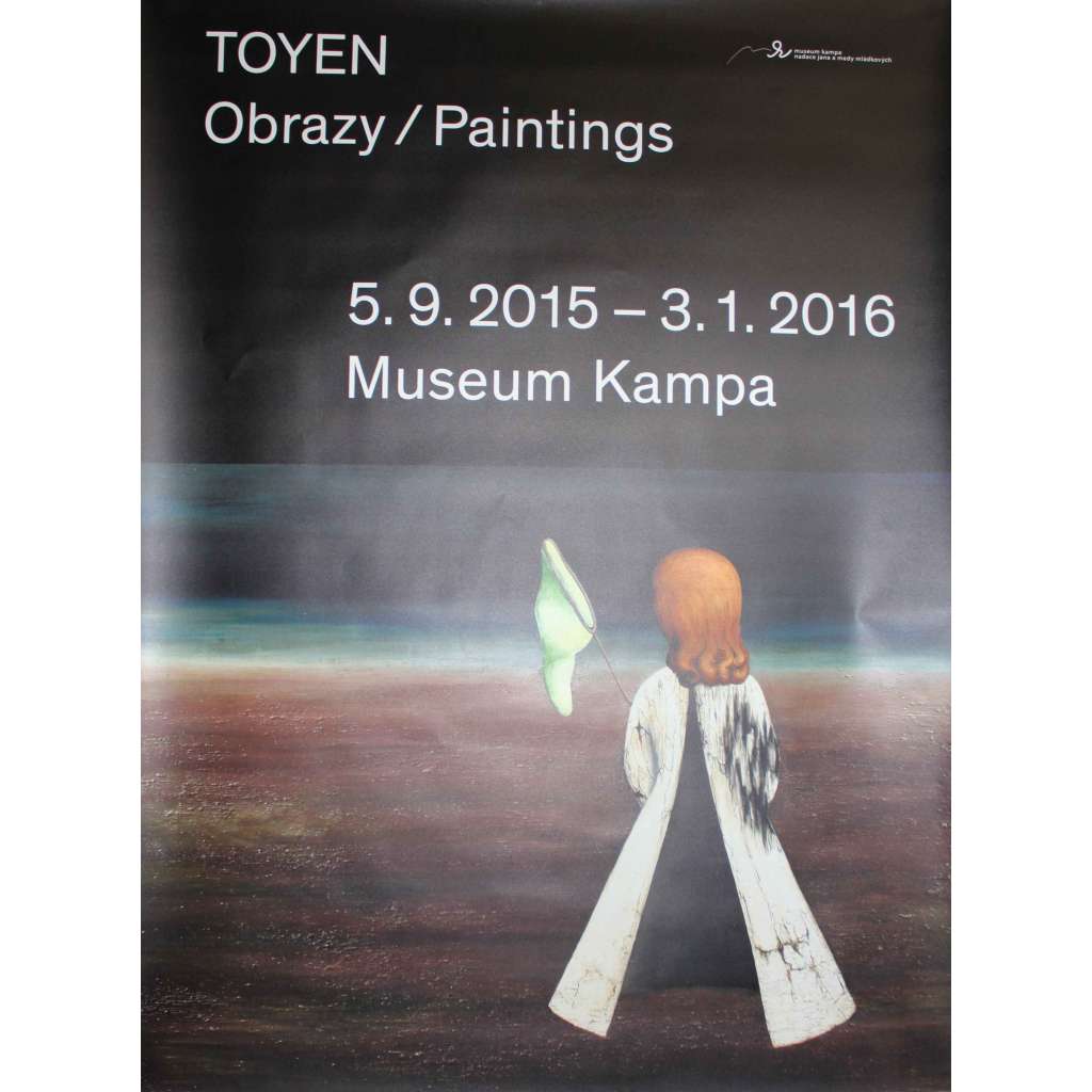 Toyen. Obrazy - Paintings (výstavní plakát, malířství, surrealismus, avantgarda; Museum Kampa)