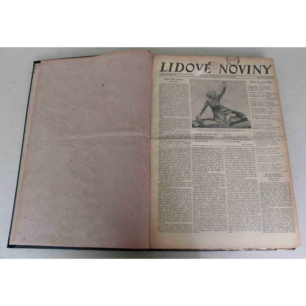 Lidové noviny 1951, roč. 59 (duben-červen) (deník, komunismus, mj. Dvořákův rok, V jednotné frontě míru, Zvýšenými úkoly pětiletky za mír a socialismus, První máj, Vojenská přehlídka - den osvobození) Lidové noviny 1951, roč. 59 (duben-červen) (deník, komunismus, mj. Dvořákův rok, V jednotné frontě míru, Zvýšenými úkoly pětiletky za mír a socialismus, První máj, Vojenská přehlídka - den osvobození)