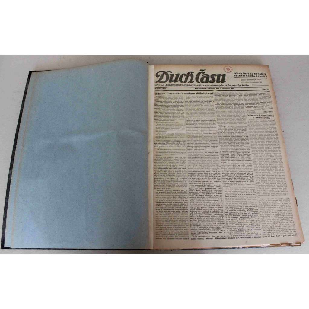 Duch Času. Časopis Československé sociální demokracie pro Moravu a Slezsko 1922, roč. XXIV (Sociální demokracie, první republika, mj. Masaryk o Husovi, Proti reakci v Německu, M. Gorkij proti vraždám v bolševickém Rusku, Německé reparace) Duch Času. Časopis Československé sociální demokracie pro Moravu a Slezsko 1922, roč. XXIV (Sociální demokracie, první republika, mj. Masaryk o Husovi, Proti reakci v Německu, M. Gorkij proti vraždám v bolševickém Rusku, Německé reparace)