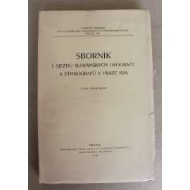Sborník I. sjezdu slovanských geografů a ethnografů v Praze 1924 (Geografie, etnografie, mj. Studie o hustotě obyvatelstva v ČSR, Tektonika průsmyku Domažlického, K dějinám staré kolonisace Slovanské) Sborník I. sjezdu slovanských geografů a ethnografů v Praze 1924 (Geografie, etnografie, mj. Studie o hustotě obyvatelstva v ČSR, Tektonika průsmyku Domažlického, K dějinám staré kolonisace Slovanské)